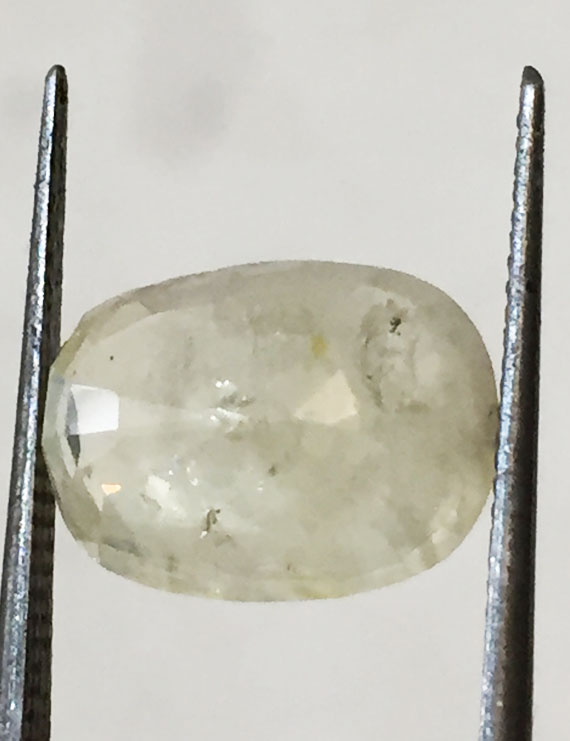 6.33 ct/7.00 ratti Natural Certified Ceylon Pukhraj/Yellow Sapphire